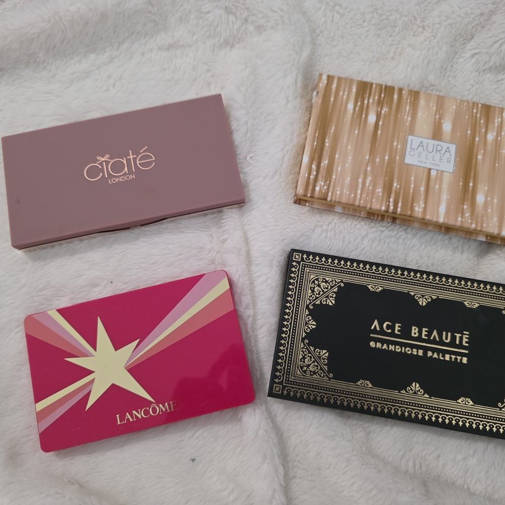 Ciaté, Laura Geller, Lancôme, Ace Beauté Makeup Palettes